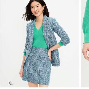 Brand new LOFT Tweed Skirt!